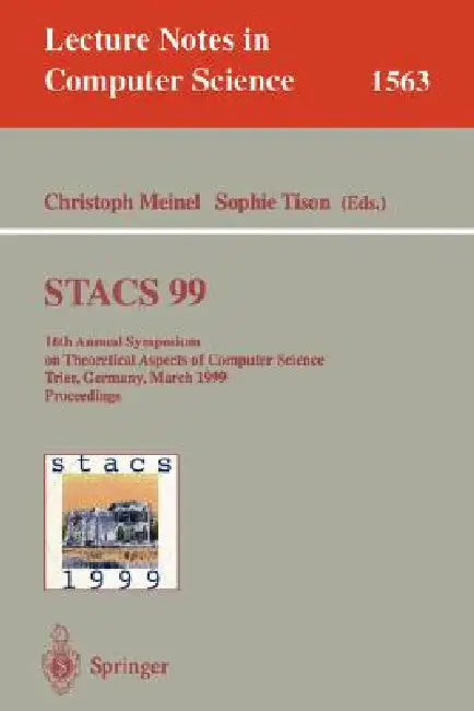 Buy Stacs 99 (English, Christoph Meinel | Sophie Tison) — BookShops.in