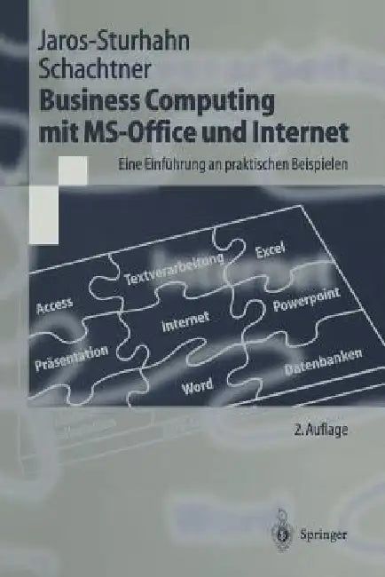 Buy Business Computing Mit Ms-Office Und Internet (English, Anke Jaros-Sturhahn | Konrad Schachtner) — BookShops.in