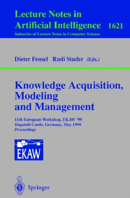 Buy Knowledge Acquisition, Modeling and Management (English, Rudi Studer) — BookShops.in
