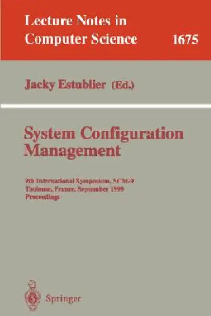 Buy System Configuration Management (English, Jacky Estublier) — BookShops.in
