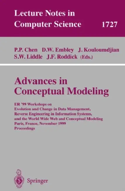 Buy Advances in Conceptual Modeling (English, Peter P. Chen | David W. Embley | Jacques Kouloumdjian) — BookShops.in