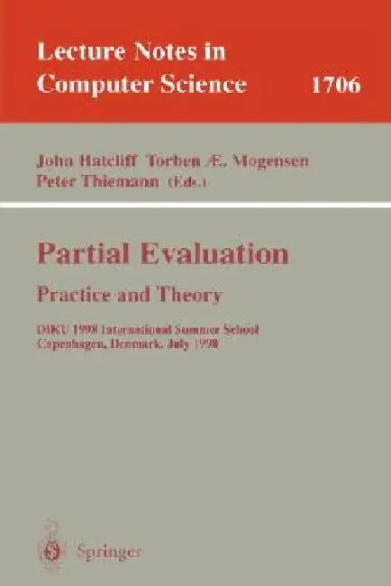 Buy Partial Evaluation (English, John Hatcliff | Torben Mogensen | Peter Thiemann) — BookShops.in