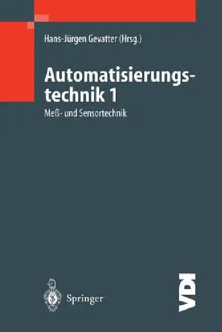 Buy Automatisierungstechnik 1 (English, Hans-Jürgen Gevatter) — BookShops.in