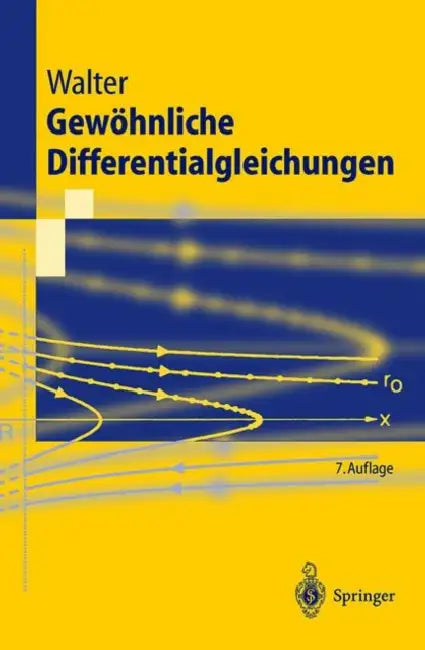 Buy Gewöhnliche Differentialgleichungen (English, Wolfgang Walter) — BookShops.in
