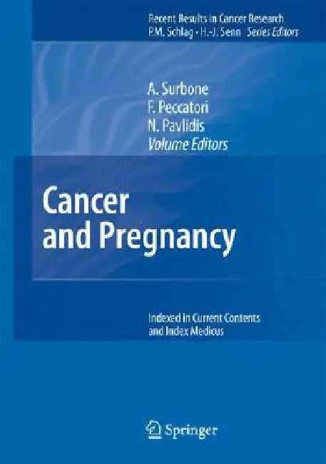 Buy Cancer and Pregnancy (English, A. Surbone | F. Peccatori | N. Pavlidis) — BookShops.in