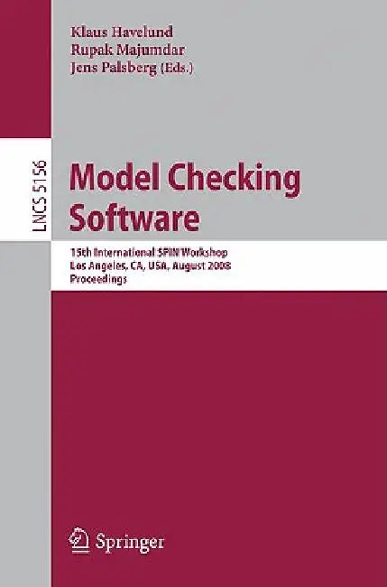 Buy Model Checking Software (English, Klaus Havelund | Rupak Majumdar | Jens Palsberg) — BookShops.in