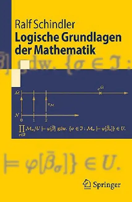 Buy Logische Grundlagen Der Mathematik (English, Ralf Schindler) — BookShops.in