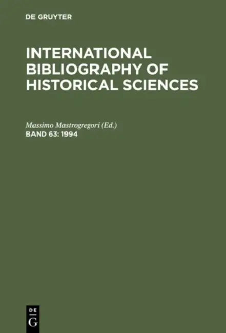 Buy International Bibliography of Historical Sciences (English, Massimo Mastrogregori) — BookShops.in