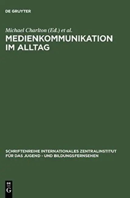 Buy Medienkommunikation im Alltag (English, Michael Charlton | Ben Bachmair) — BookShops.in