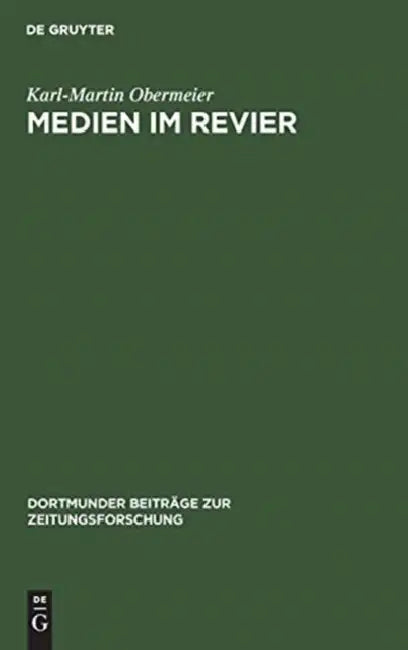 Buy Medien Im Revier (English, Karl-Martin Obermeier) — BookShops.in