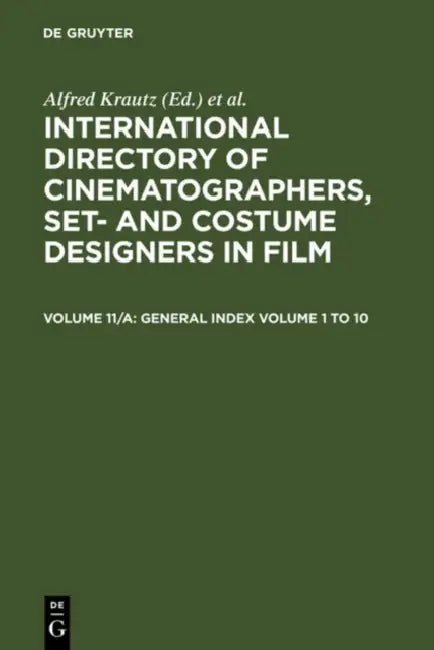 Buy Film Titles, General Index Volume 1 - 10 (English, International Federation of Film Archive) — BookShops.in