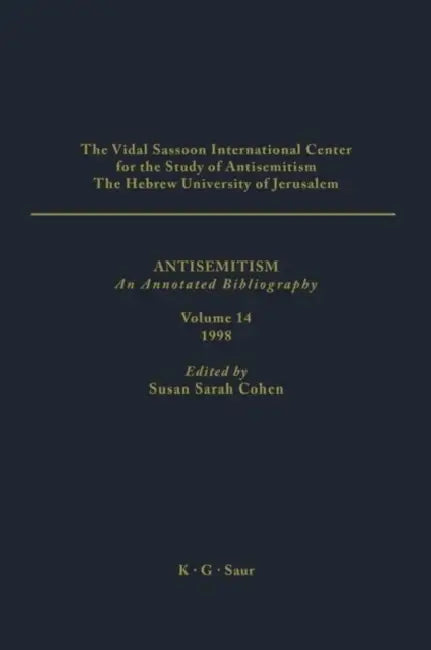 Buy Antisemitism (English, Susan Sarah Cohen) — BookShops.in