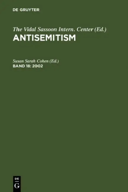 Buy Antisemitism (English, Susan Sarah Cohen) — BookShops.in