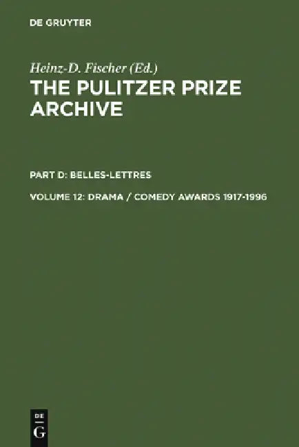 Buy Drama / Comedy Awards 1917-1996 (English, Heinz-D Fischer) — BookShops.in