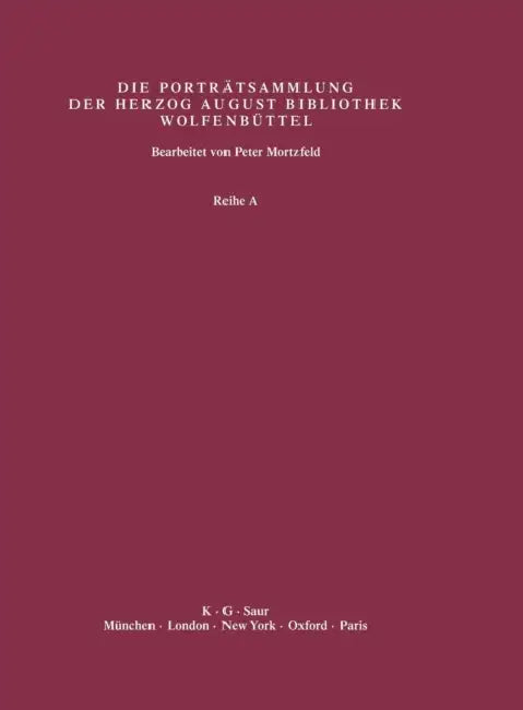 Buy Supplement - Biographische Und Bibliographische Beschreibungen Und Künstlerregister (English, Paul (FRW)/ Mortzfeld, Peter (ADP) Raabe) — BookShops.in