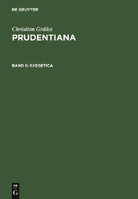 Buy Exegetica (English, Christian Gnilka) — BookShops.in