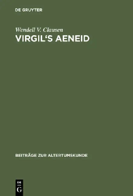 Buy Virgil's Aeneid (English, Wendell V. Clausen) — BookShops.in