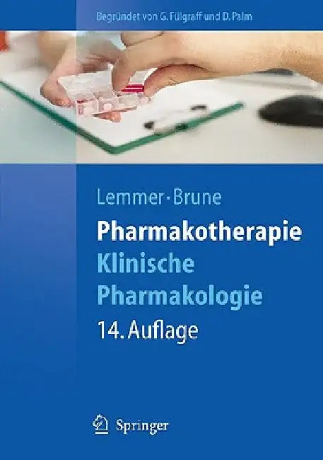 Pharmakotherapie (English, Björn Lemmer | D. Palm | Kay Brune)