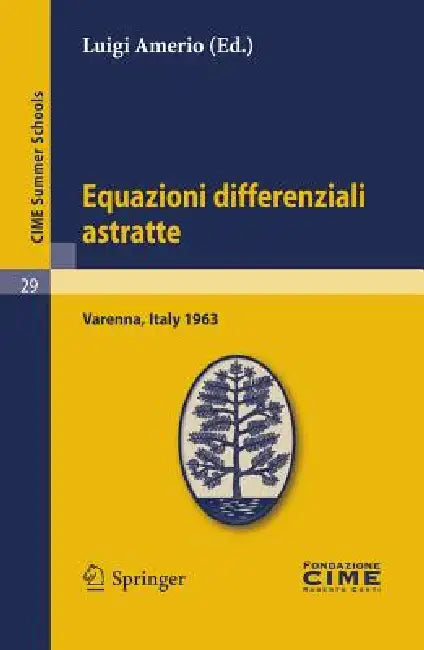Buy Equazioni Differenziali Astratte (English, Luigi Amerio) — BookShops.in