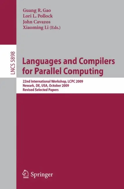 Buy Languages and Compilers for Parallel Computing (English, Guang R. Gao | Lori Pollock | John Cavazos) — BookShops.in
