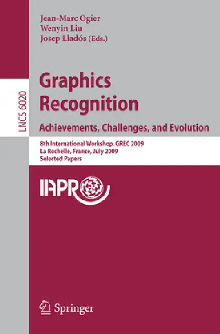 Buy Graphics Recognition (English, Jean-Marc Ogier | Wenyin Liu | Josep Llados) — BookShops.in