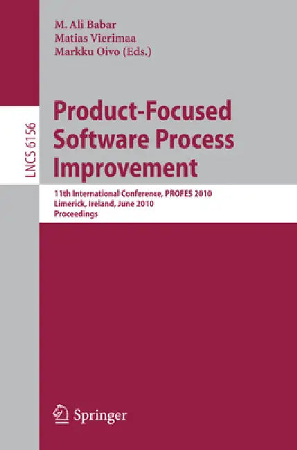 Buy Product-Focused Software Process Improvement (English, Muhammad Ali Babar | Matias Vierimaa | Markku Oivo) — BookShops.in