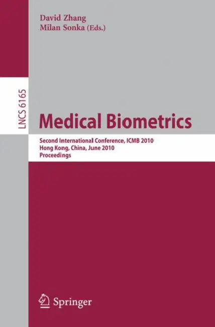 Buy Medical Biometrics (English, David Zhang | Milan Sonka) — BookShops.in