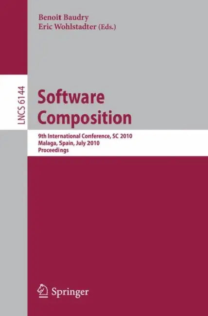 Buy Software Composition (English, Michel Baudry | Eric Wohlstadter) — BookShops.in