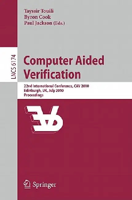 Buy Computer Aided Verification (English, Tayssir Touili | Byron Cook | Paul Jackson) — BookShops.in