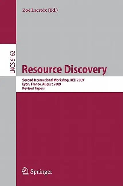 Buy Resource Discovery (English, Zoé LaCroix) — BookShops.in