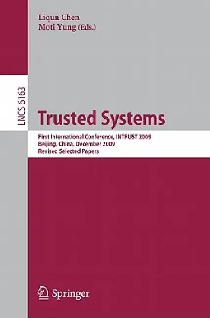 Buy Trusted Systems (English, Liqun Chen | Moti Yung) — BookShops.in