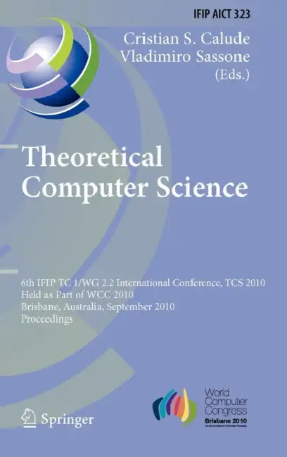 Buy Theoretical Computer Science (English, Christian S. Calude | Vladimiro Sassone) — BookShops.in