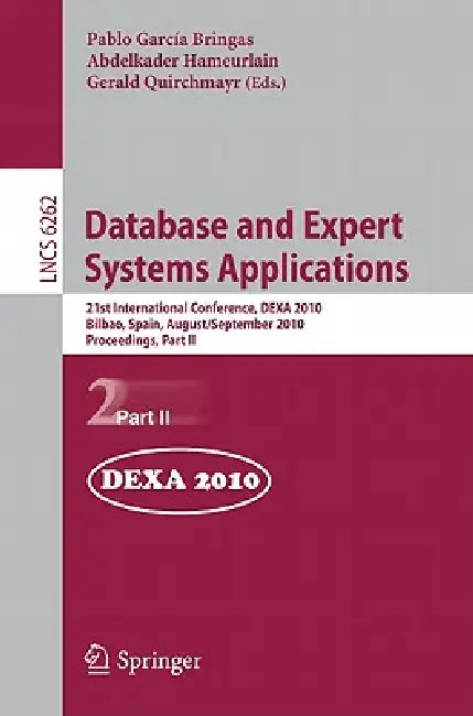 Database and Expert Systems Applications (English, Pablo García Bringas | Abdelkader Hameurlain | Gerald Quirchmayr)