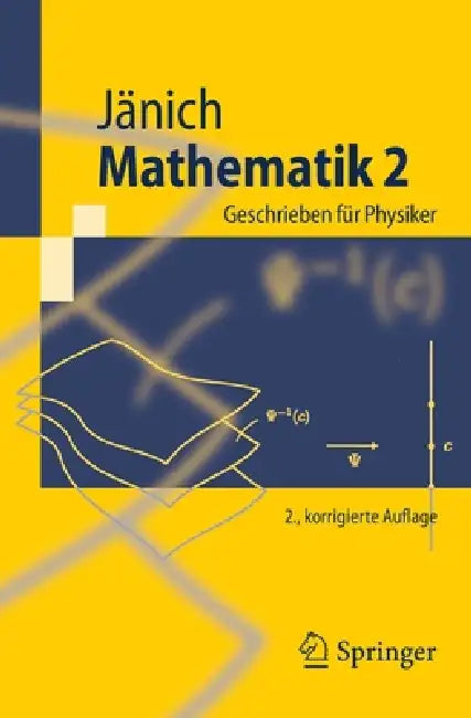 Buy Mathematik 2 (English, Klaus Jänich) — BookShops.in
