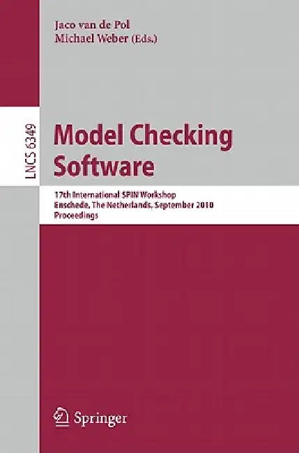 Buy Model Checking Software (English, Jaco Van Der Pol | Michael Weber) — BookShops.in