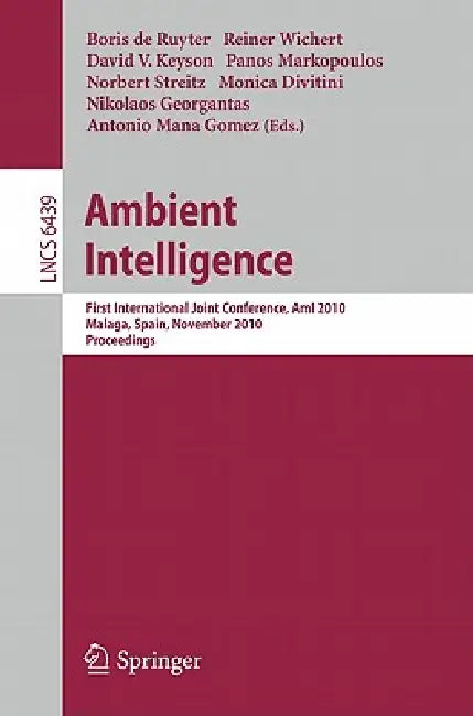 Buy Ambient Intelligence (English, Boris de Ruyter | Reiner Wichert | David V. Keyson) — BookShops.in