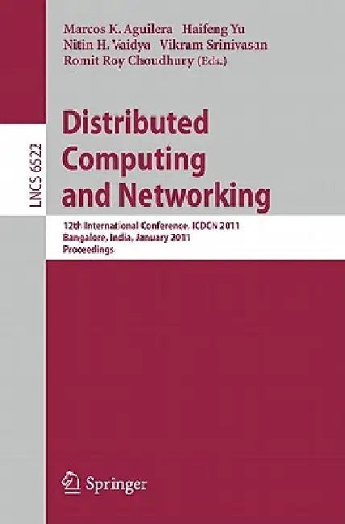 Distributed Computing and Networking – ICDCN 2011 Proceedings view 2