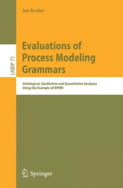 Buy Evaluations of Process Modeling Grammars (English, Jan Recker) — BookShops.in