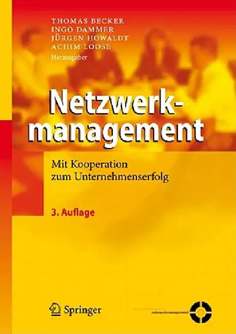 Buy Netzwerkmanagement (English, Thomas Becker | Ingo Dammer | Jürgen Howaldt) — BookShops.in