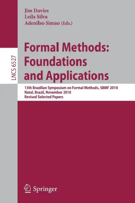 Buy Formal Methods (English, Jim Davies | Leila Silva | Adenilso Simao) — BookShops.in