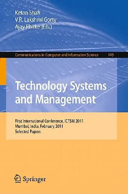 Buy Technology Systems and Management (English, Ketan Shah | V. R. Lakshmi Gorty | Ajay Phirke) — BookShops.in