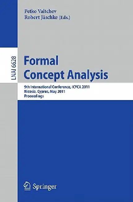 Buy Formal Concept Analysis (English, Petko Valtchev | Robert Jäschke) — BookShops.in
