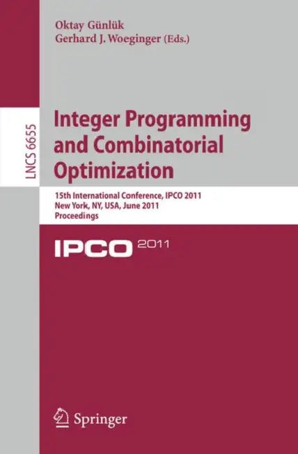 Buy Integer Programming and Combinatorial Optimization (English, Oktay Günlük | Gerhard J. Woeginger) — BookShops.in