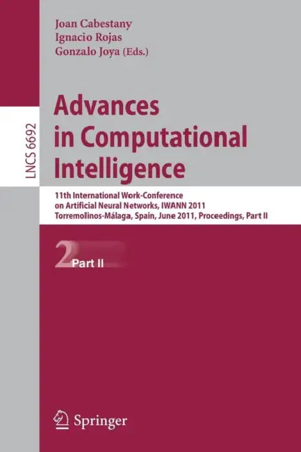Buy Advances in Computational Intelligence (English, Joan Cabestany | Ignacio Rojas | Gonzalo Joya) — BookShops.in