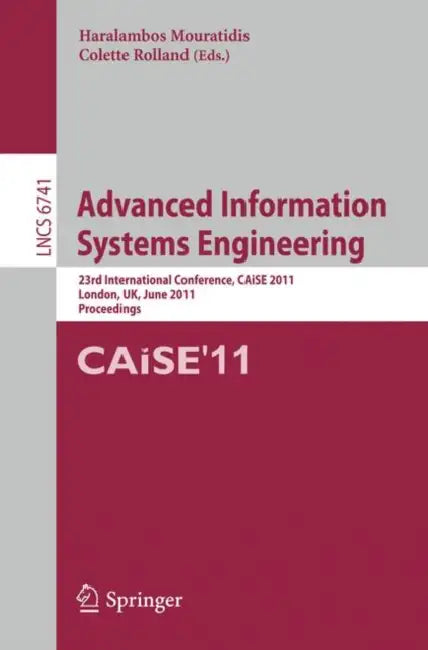 Buy Advanced Information Systems Engineering (English, Haralambos Mouratidis | Colette Rolland) — BookShops.in