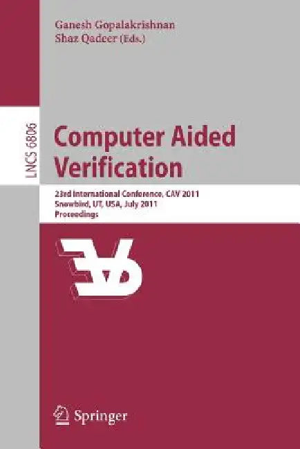 Buy Computer Aided Verification (English, Ganesh Gopalakrishnan | Shaz Qadeer) — BookShops.in