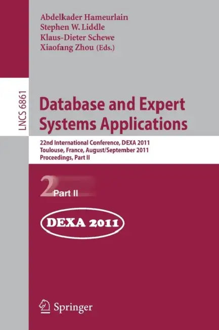 Buy Database and Expert Systems Applications (English, Abdelkader Hameurlain | Stephen W. Liddle | Klaus-Dieter Schewe) — BookShops.in