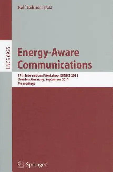 Buy Energy-Aware Communications (English, Ralf Lehnert) — BookShops.in