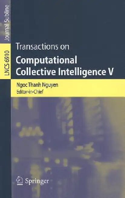 Buy Transactions on Computational Collective Intelligence V (English, Ngoc Thanh Nguyen) — BookShops.in