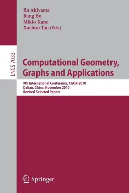 Buy Computational Geometry, Graphs and Applications (English, Jin Akiyama | Jiang Bo | Mikio Kano) — BookShops.in